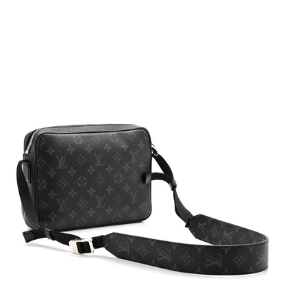 Louis Vuitton Taiga Monogram Eclipse Outdoor Messenger Black 3 of 10