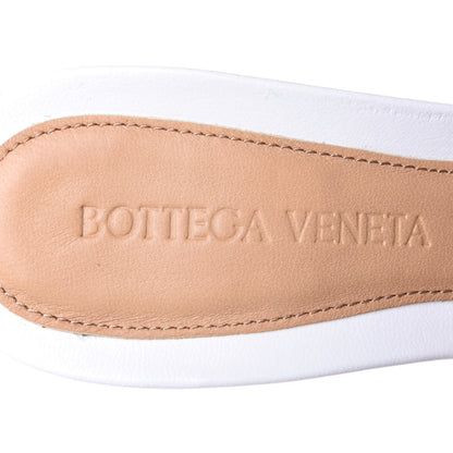 Bottega Veneta Lambskin Stretch Mule Sandals 35 Optic White 9 of 9