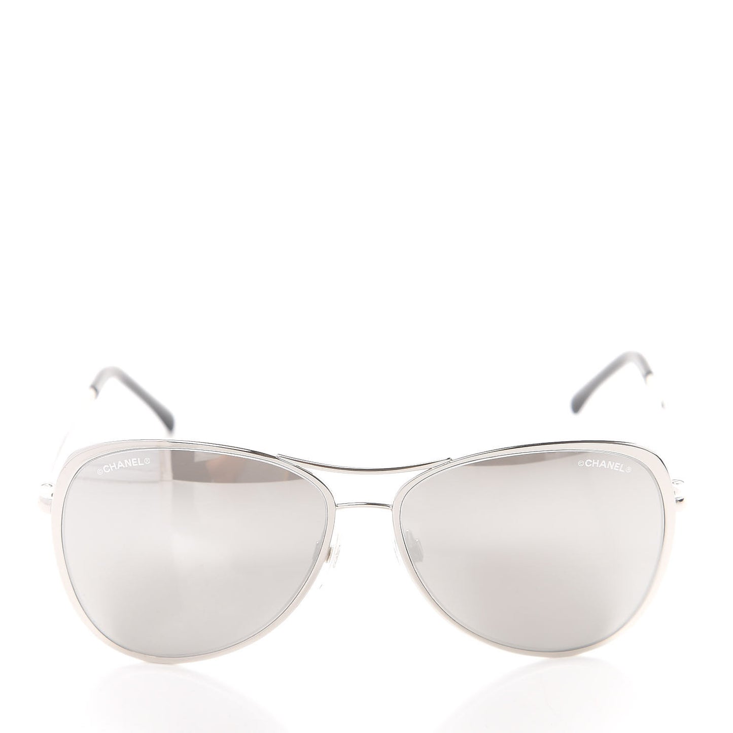 Mirrored Pilot Summer Sunglasses 4223 Silver