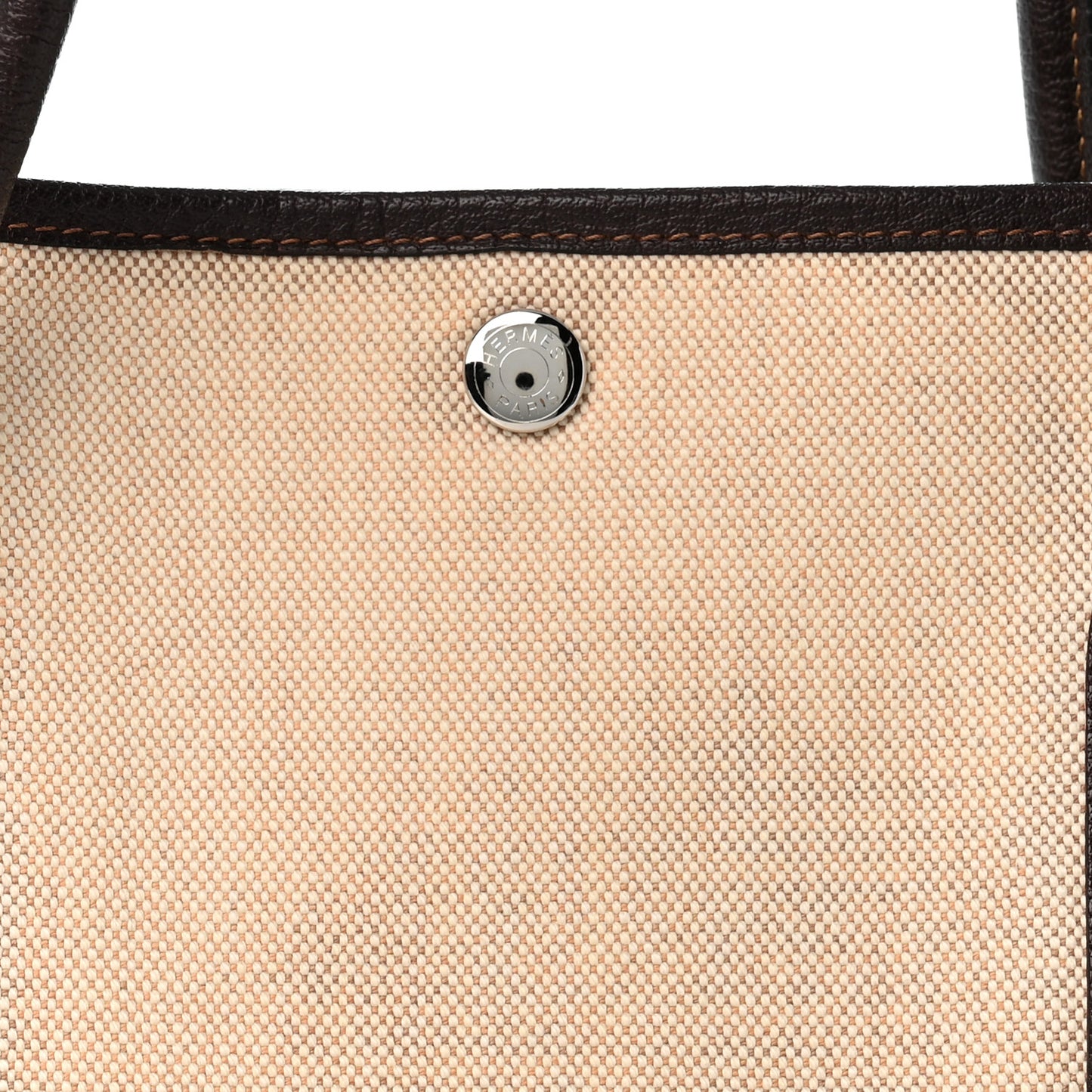 Buffle Skipper Toile Garden Party 36 MM Marron Fonce