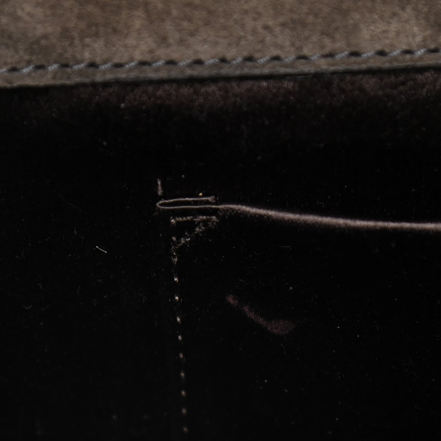 Saint Laurent Metallic Textured Calfskin Large Belle De Jour Clutch Dark Silver 11 of 12