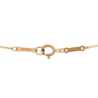 Tiffany 18K Yellow Gold Elsa Peretti Letter K Pendant Necklace 4 of 4