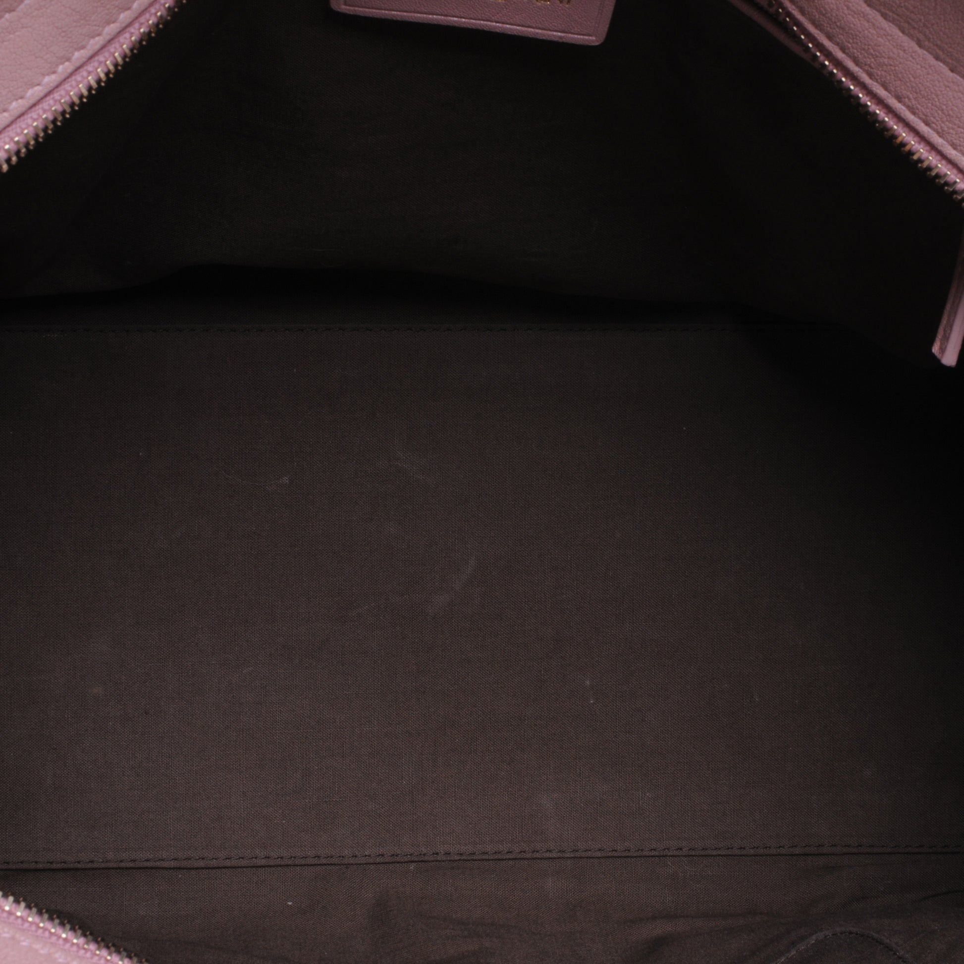 Saint Laurent Leather Medium Cabas Chyc Pink 6 of 8