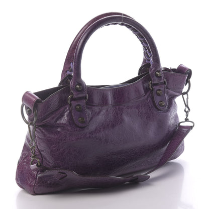 Balenciaga Agneau Classic Hardware First Raisin 3 of 13