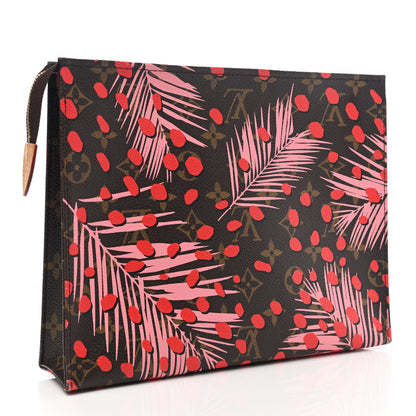 Louis Vuitton Monogram Jungle Dots Toiletry Pouch 26 Sugar Pink Poppy 6 of 14