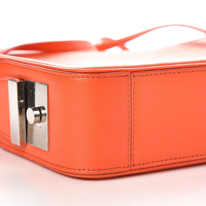 Celine Nappa Side Lock Dragonne Shoulder Bag Bright Orange 12 of 12