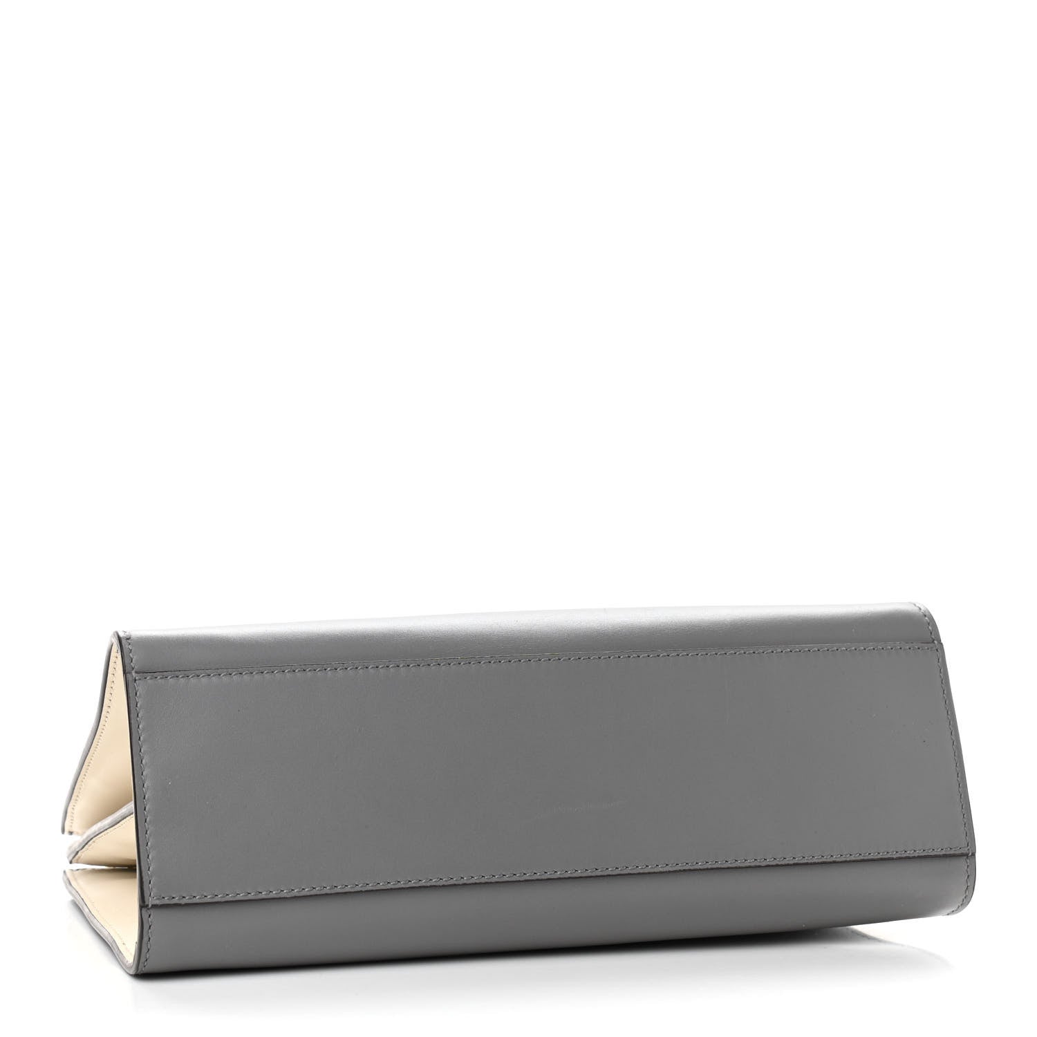 Gucci Nappa Bamboo Web Small Nymphaea Top Handle Bag Deep Grey Mystic White 4 of 14