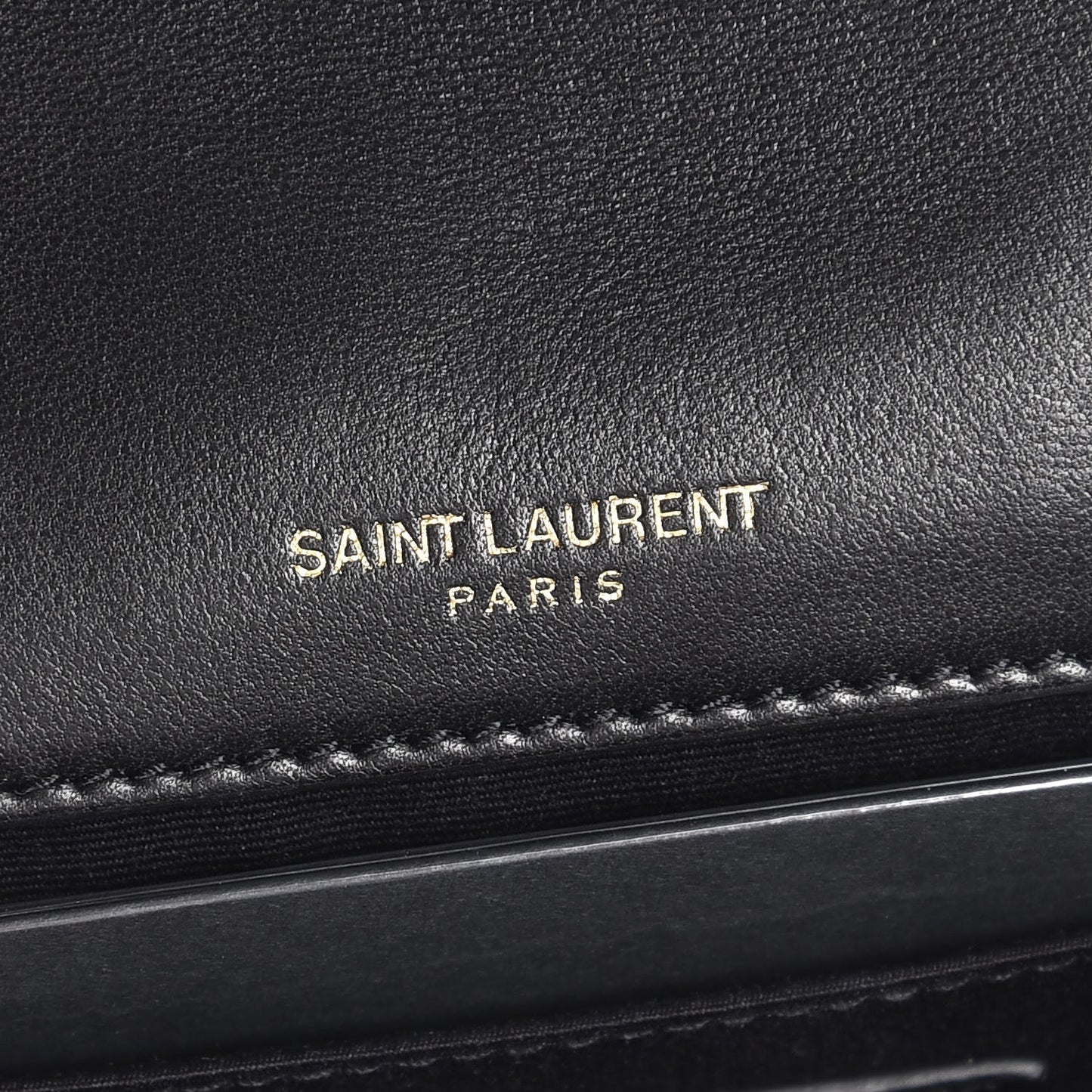 Lambskin Patchwork Monogram Small Jamie Black