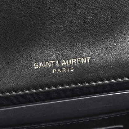 Saint Laurent Lambskin Patchwork Monogram Small Jamie Black 6 of 8