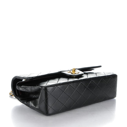 Chanel Lambskin Quilted Medium Double Flap Black 4 of 10