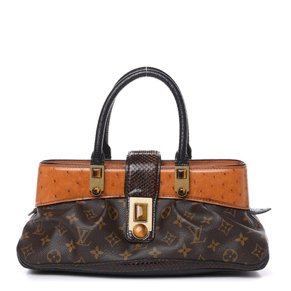 Louis Vuitton Monogram Ostrich Macha Waltz 1 of 12