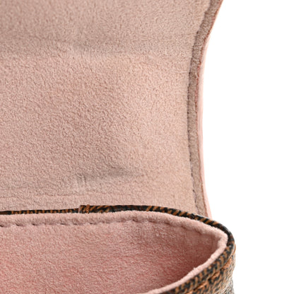 Louis Vuitton Damier Ebene Caissa Clutch Rose Ballerine 11 of 11
