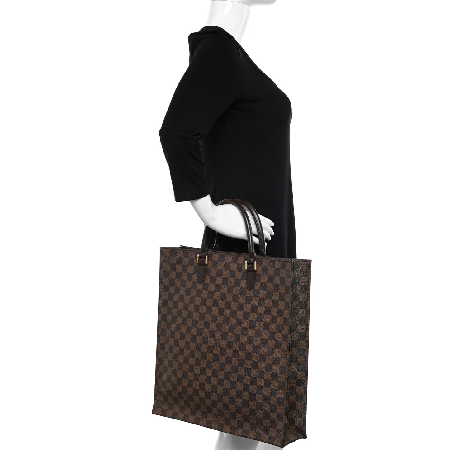 Damier Ebene Sac Plat