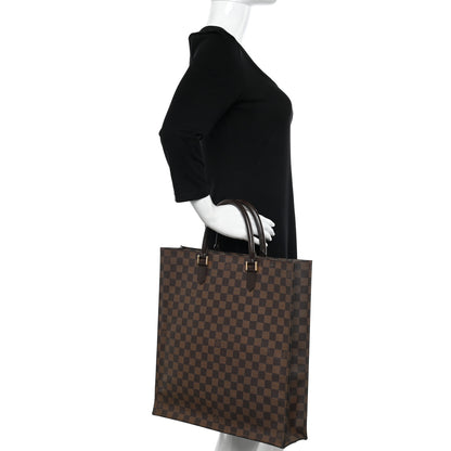 Louis Vuitton Damier Ebene Sac Plat 2 of 9