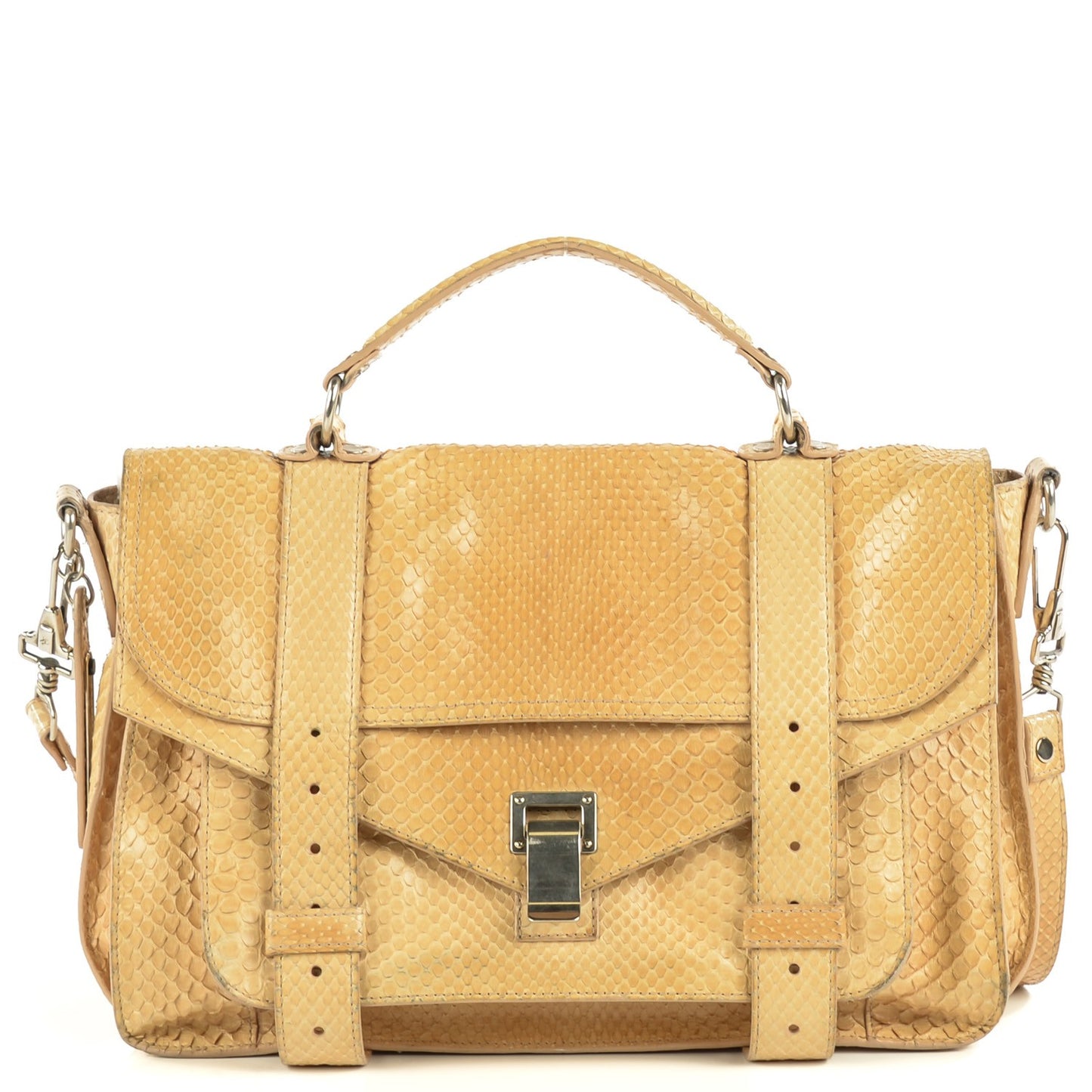 Python PS1 Large Satchel Gold