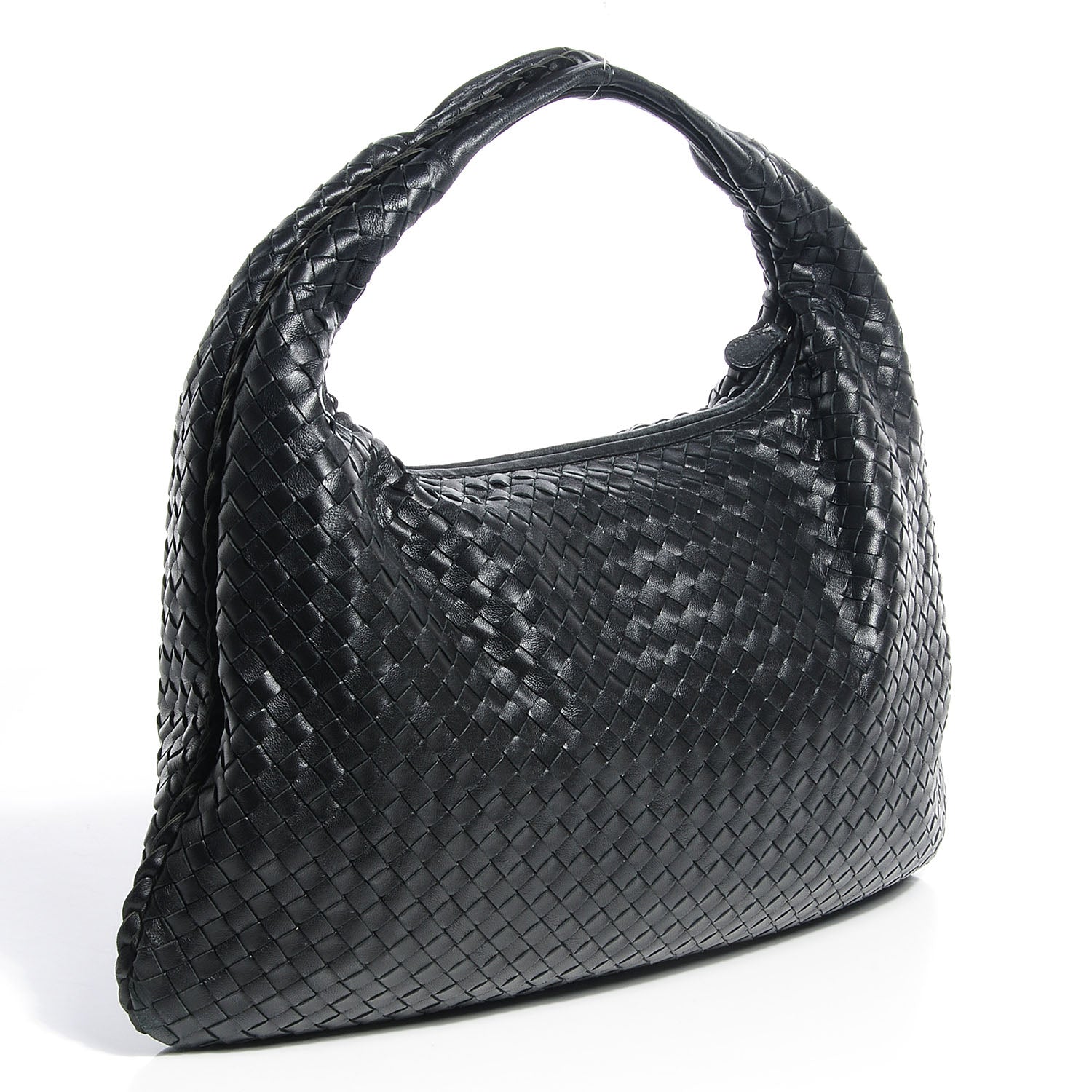 Bottega Veneta Nappa Intrecciato Large Veneta Hobo Nero Black 3 of 8