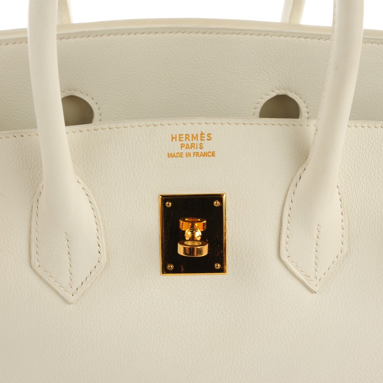 Hermes Gulliver Birkin 35 White 3 of 16