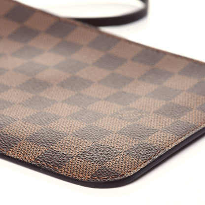 Louis Vuitton Damier Ebene Neverfull MM GM Pochette 8 of 10
