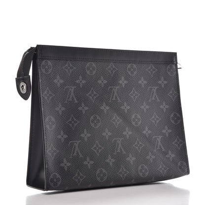 Louis Vuitton Monogram Eclipse Pochette Voyage MM 3 of 8