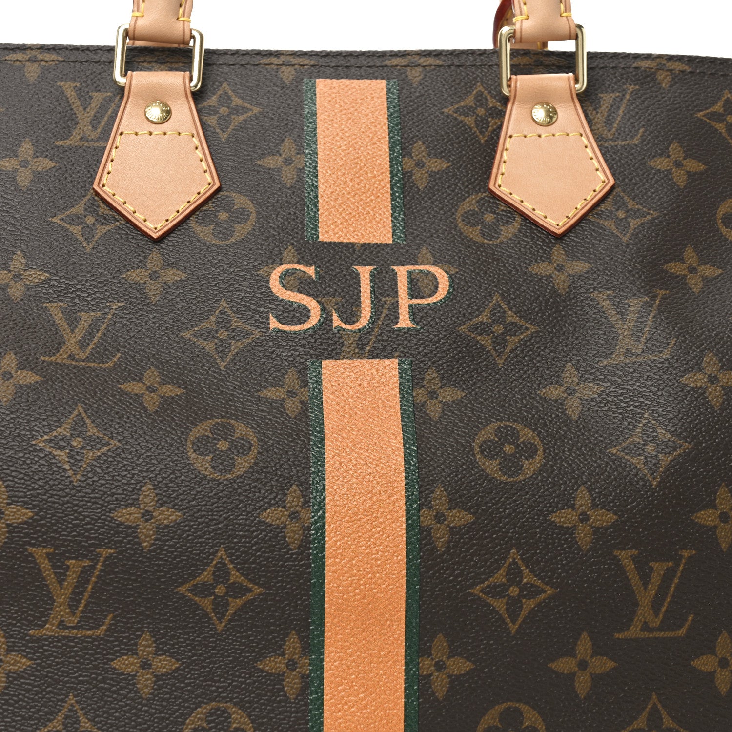 Louis Vuitton Monogram My LV Heritage Speedy 40 Orange Green 8 of 11