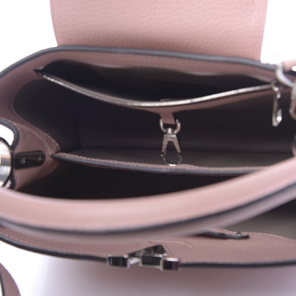 Louis Vuitton Taurillon Capucines PM Magnolia 5 of 10