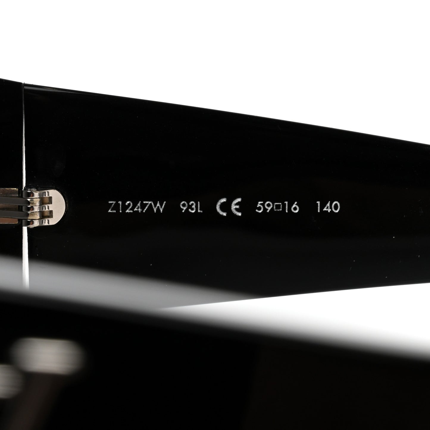 Acetate Selby Sunglasses Z1247W Black