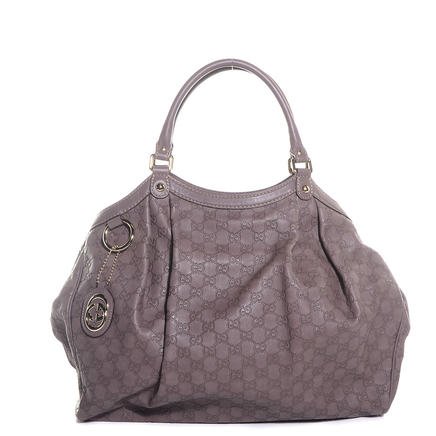 Guccissima Large Sukey Tote Mauve