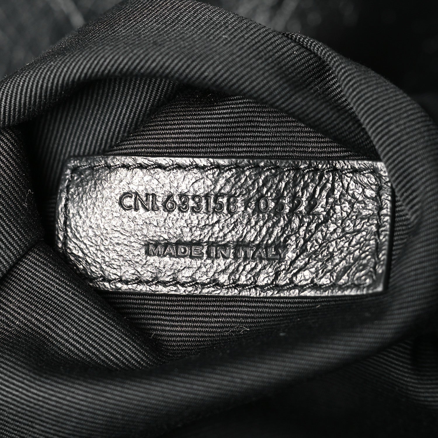 Saint Laurent Crinkled Calfskin Matelasse Monogram Medium Niki Chain Satchel Black 7 of 9