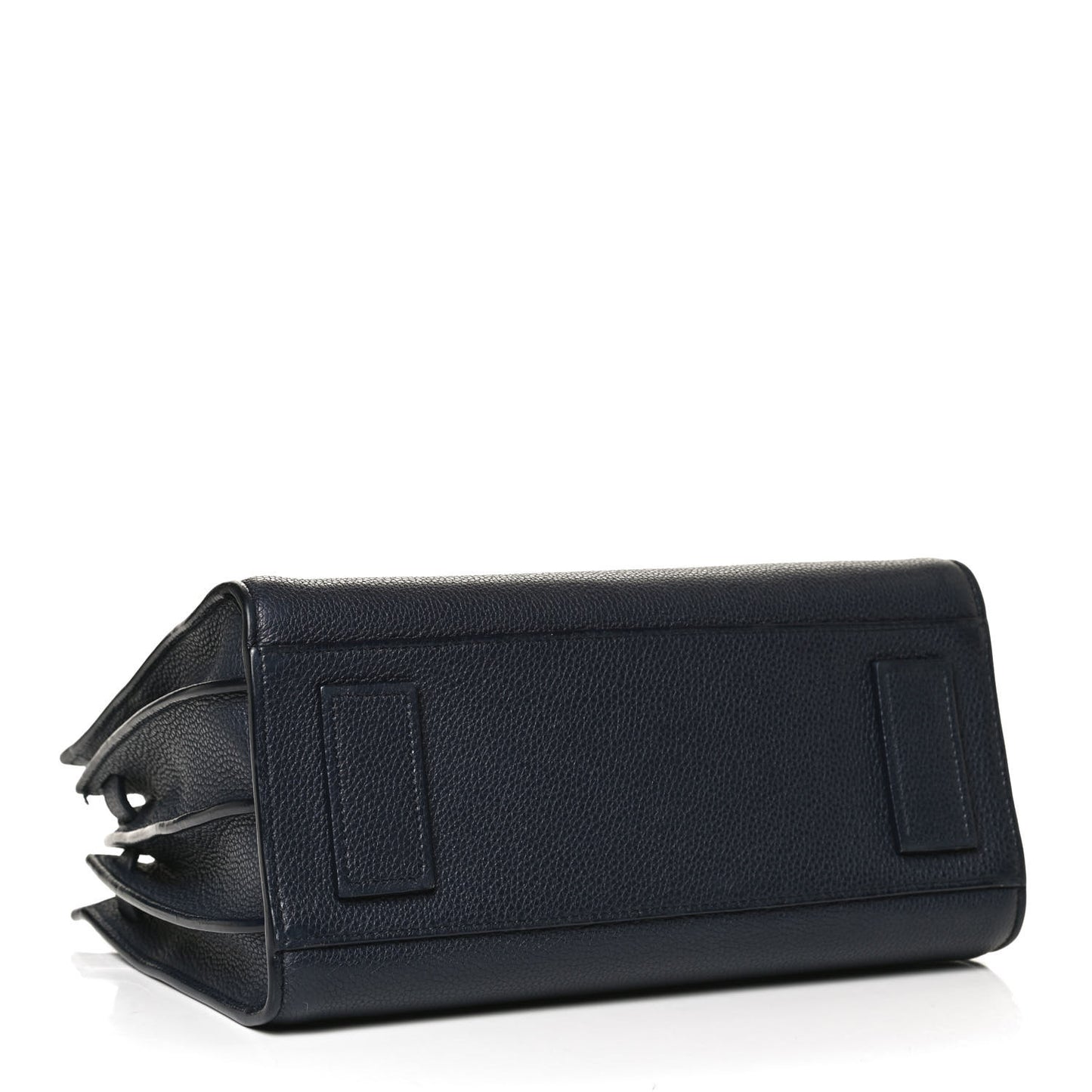 Grained Calfskin Baby Supple Sac De Jour Navy