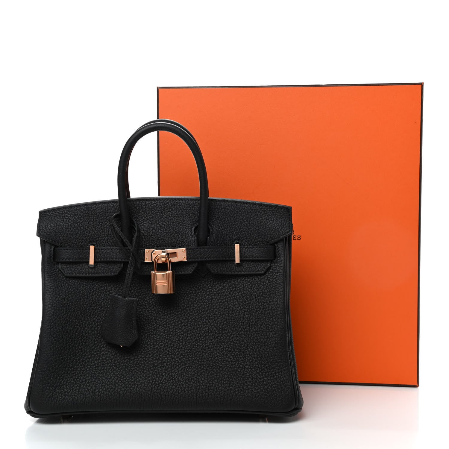 Hermes Togo Birkin 25 Black 10 of 10