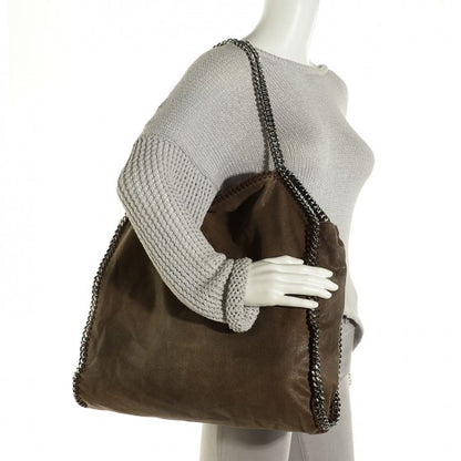 Stella McCartney Shaggy Deer Big Falabella Dark Chocolate 2 of 16