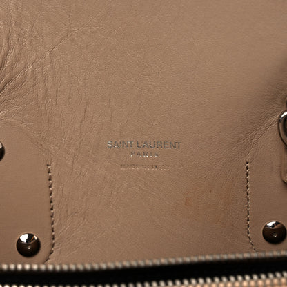 Saint Laurent Grained Calfskin Small Sac De Jour Taupe 6 of 11