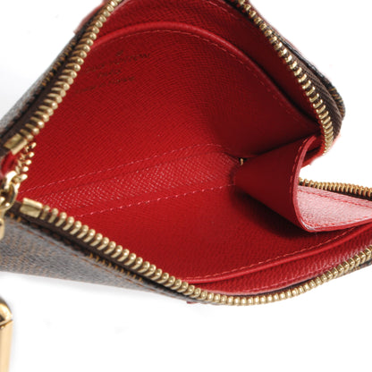 Louis Vuitton Damier Ebene Complice Trunks and Bags Key Pouch Red 5 of 7