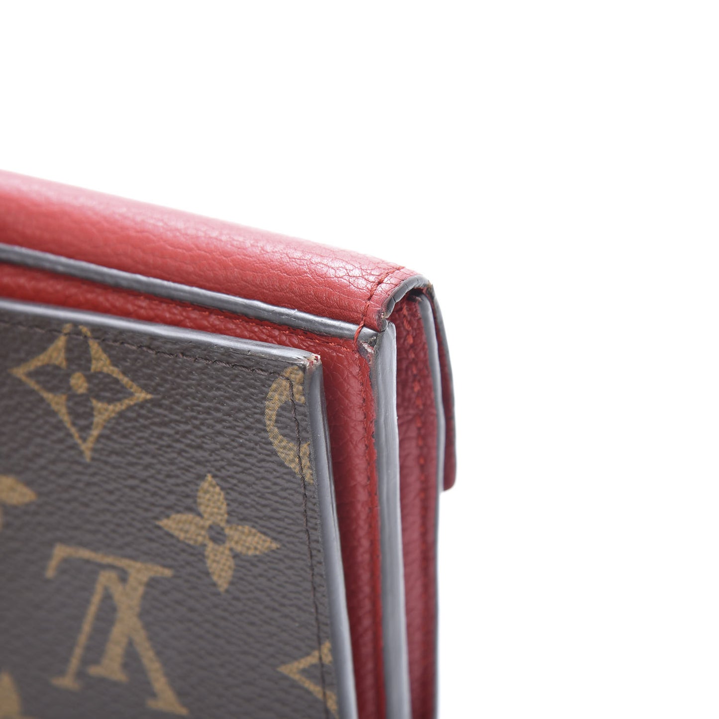 Monogram Pallas Compact Wallet Cherry