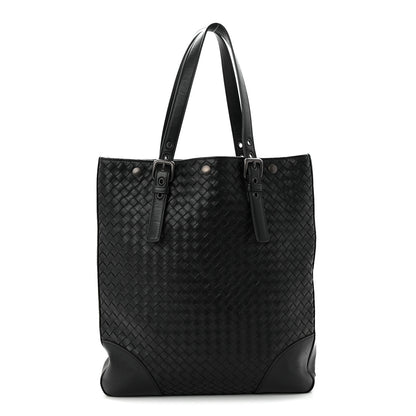 Bottega Veneta Nappa Intrecciato Light Calf Shopper Tote Black 1 of 10