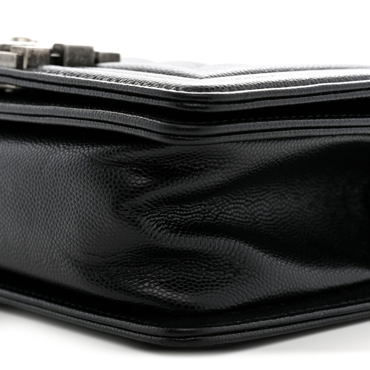 Chanel Caviar Quilted Small Boy Flap Black 10 of 11