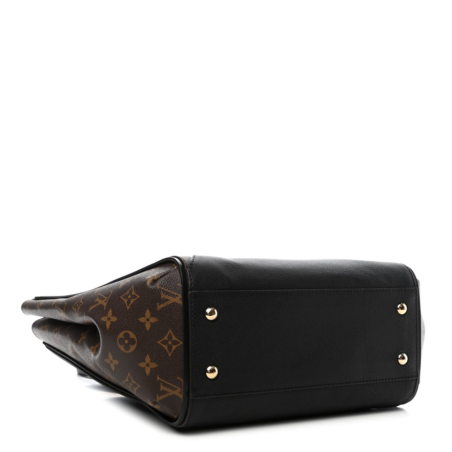 Calfskin Monogram Kimono Tote Black