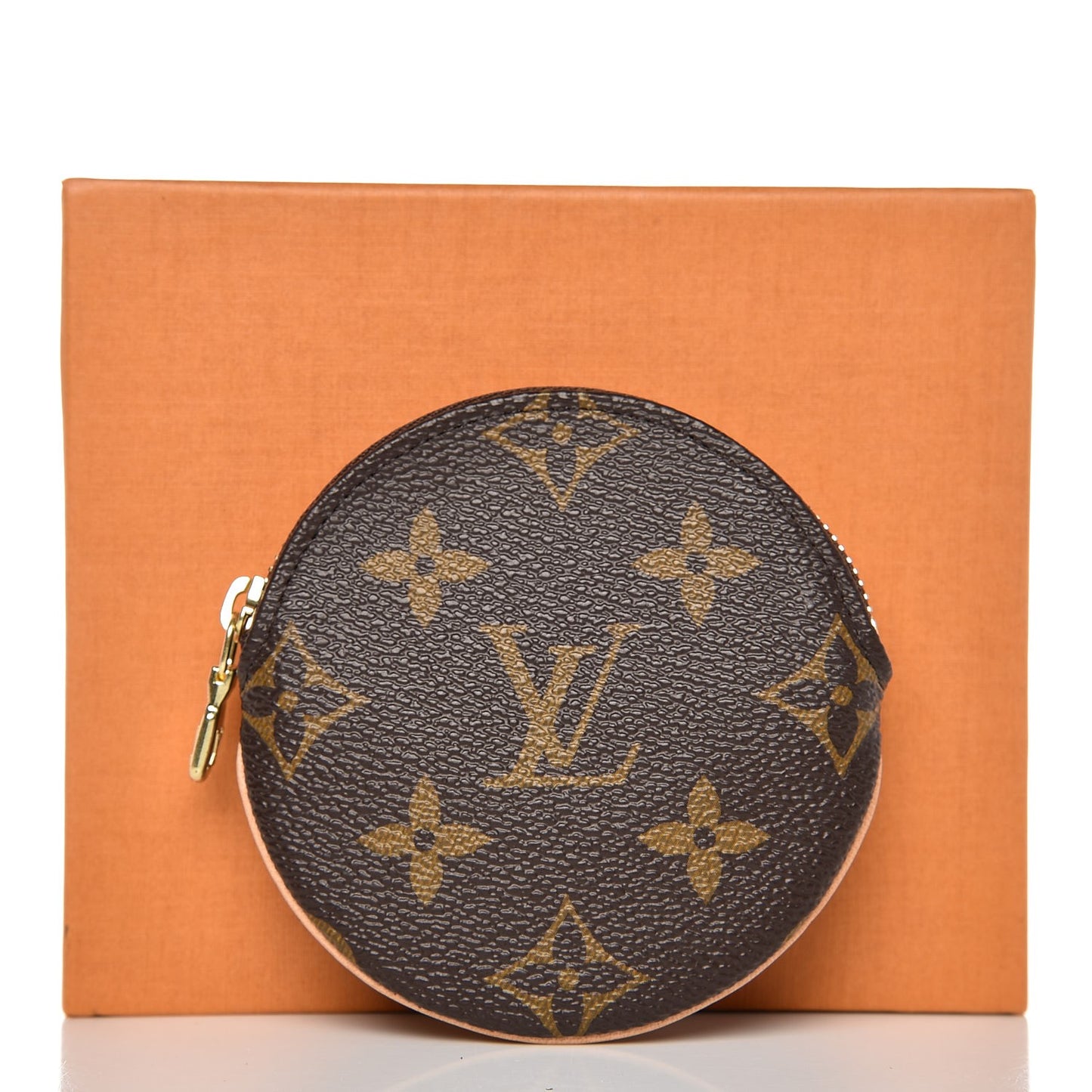 Monogram Round Coin Purse