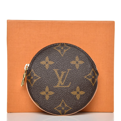 Louis Vuitton Monogram Round Coin Purse 8 of 8