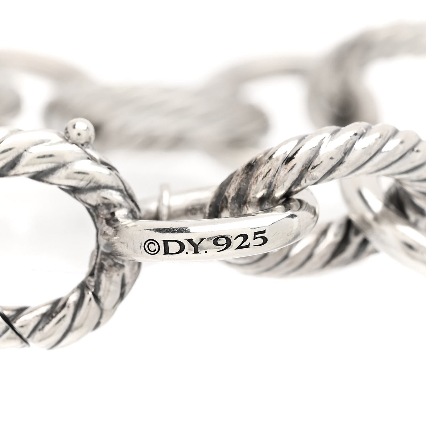 Sterling Silver 12mm Large Oval Link Bracelet