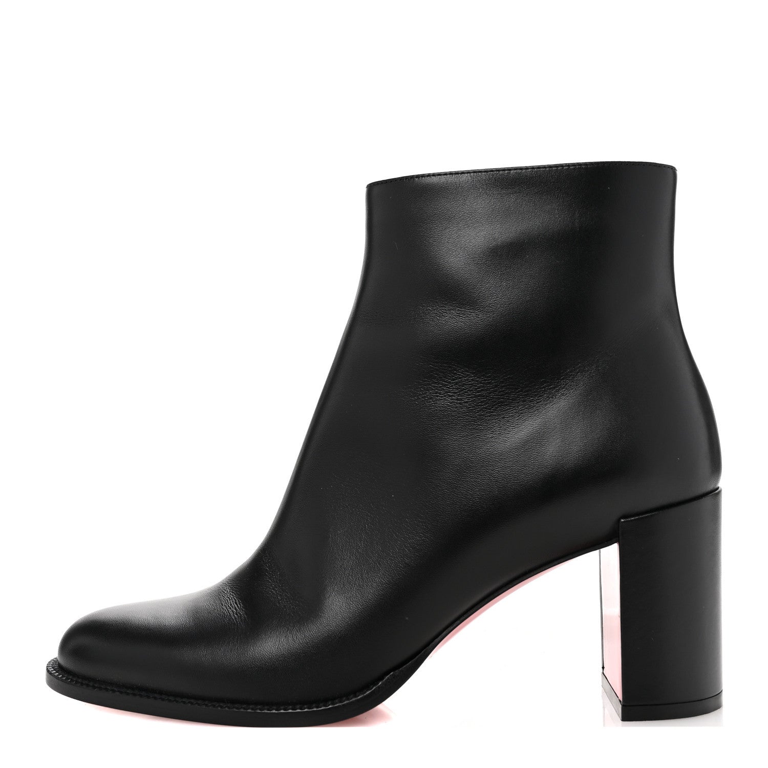 Christian Louboutin Calfskin Adoxa 70 Ankle Boots 38 Black 1 of 10