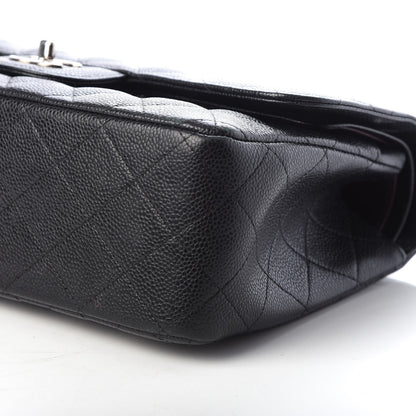 Chanel Caviar Quilted Jumbo Double Flap Black 10 of 10