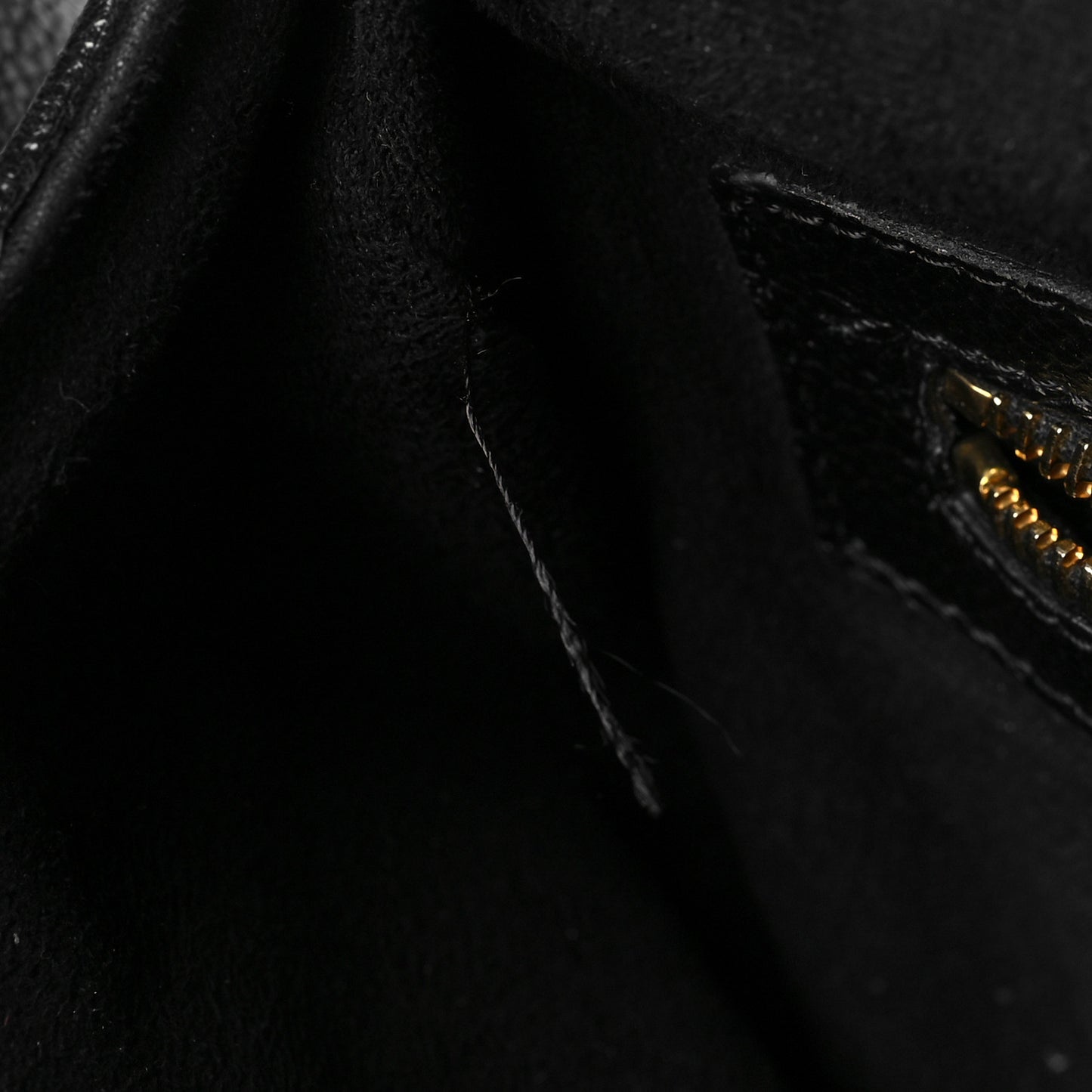 Grained Calfskin Medium Jennifer Crossbody Bag Black