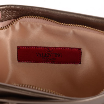 Valentino Garavani Nappa Large Bow Latte 7 of 9