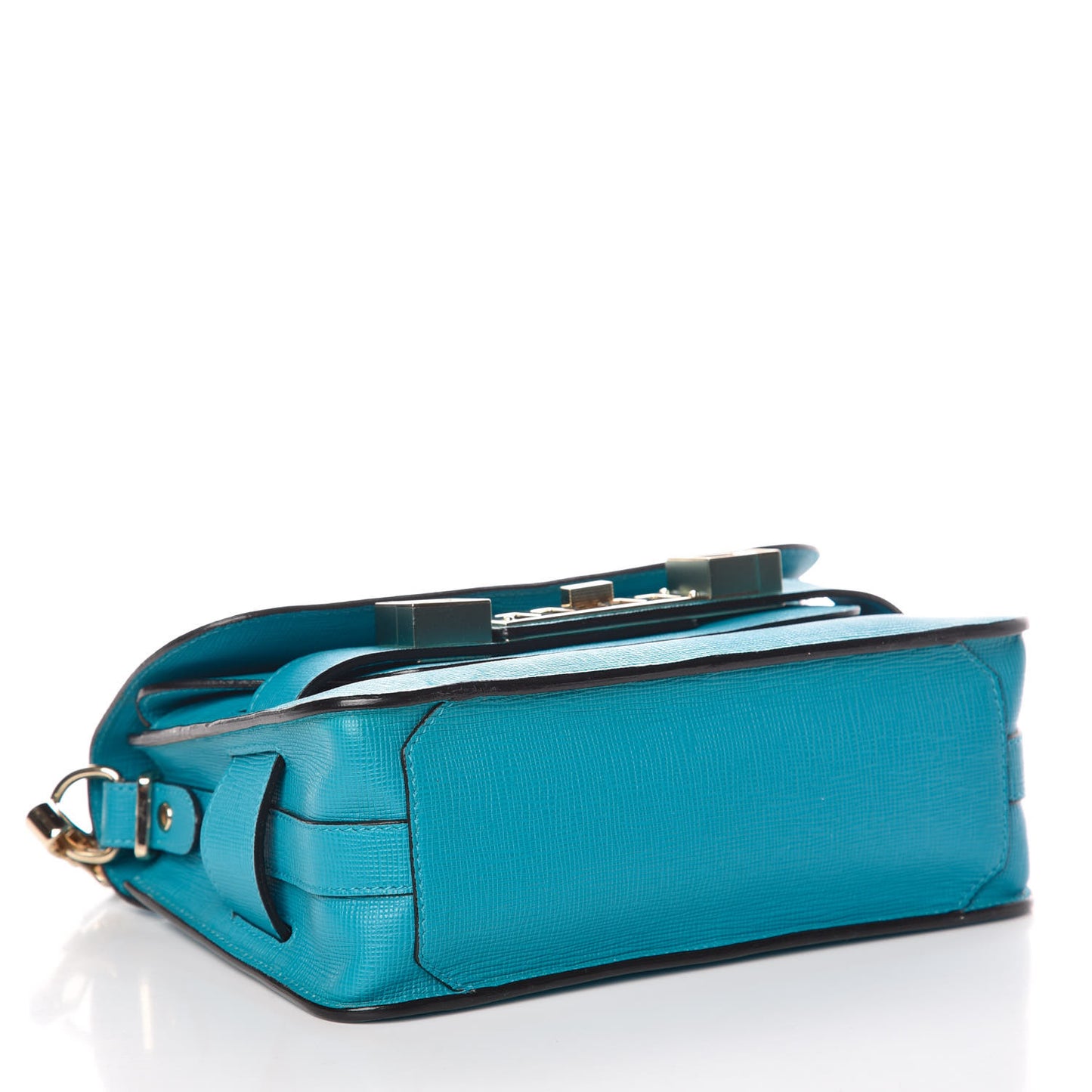 New Linosa Mini PS11 Classic Shoulder Bag Turquoise