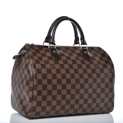 Louis Vuitton Damier Ebene Speedy 30 3 of 12