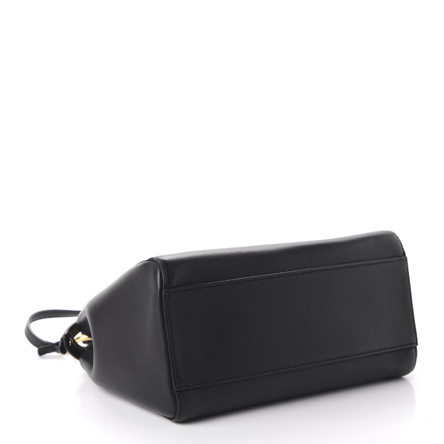 Fendi Nappa Mini Peekaboo Iconic Satchel Black 4 of 7