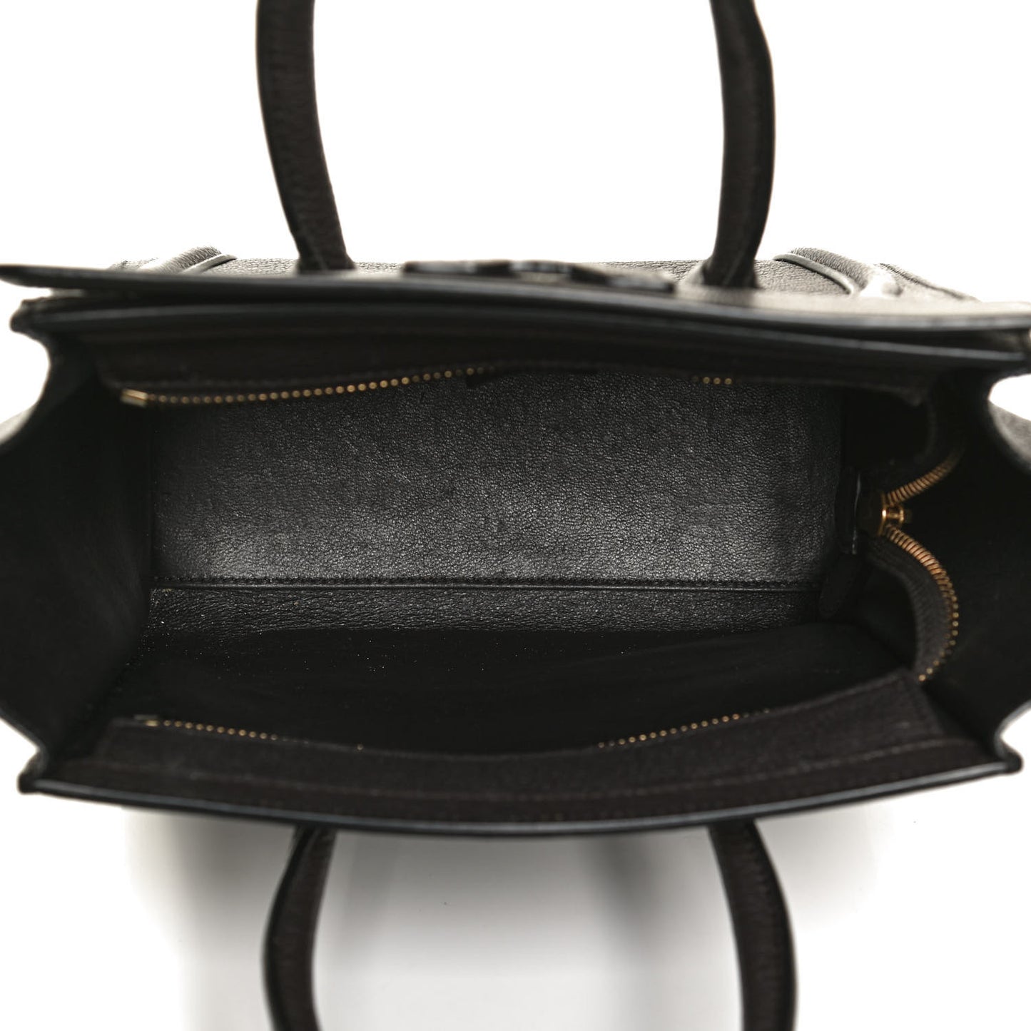 Goatskin Nano Luggage Dark Taupe