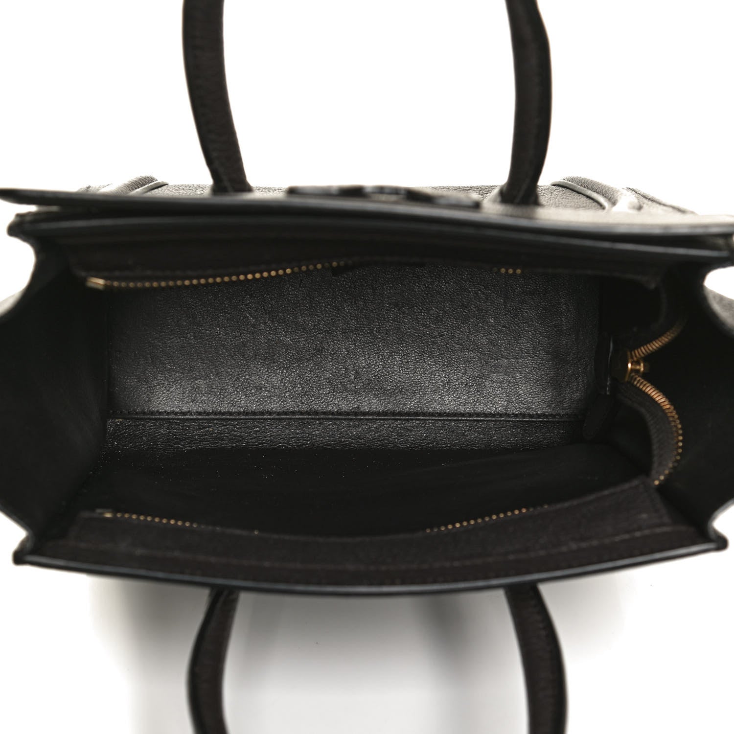 Celine Goatskin Nano Luggage Dark Taupe 10 of 14