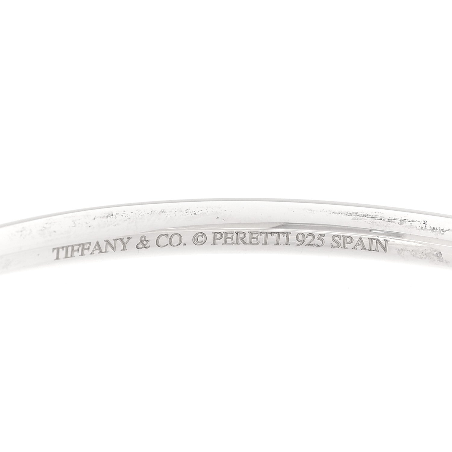 Tiffany Sterling Silver Elsa Peretti Snake Bangle Bracelet 3 of 3